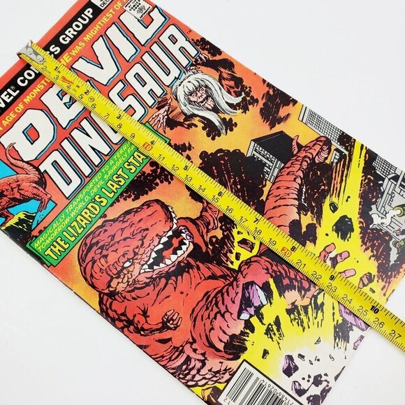 Devil Dinosaur Comic Book #9 Marvel Dec. 1978 Lizard's Last Stand NM - Picture 9 of 9